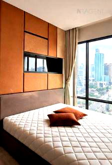 Condos for rent : 🚩 For Rent Condo THE ROOM PHAYATHAI Building 1, Floor 19,2 bed room, Room size 65 sqm