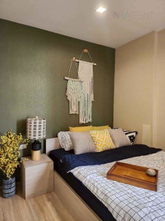 รูปภาพ 🚩 For Rent Condo THE BASE GARDEN RAMA 9 Building 1, Floor 36,1 bed room, Room size 33.00 sqm