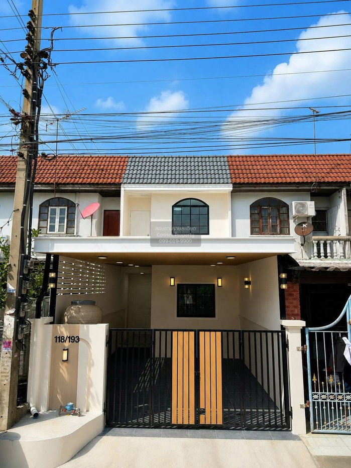 รูป ขายทาวน์เฮ้าส์/ทาวน์โฮม บ้านบัวทอง 2 รีโนเวทใหม่ บางรักพัฒนา บางบัวทอง นนทบุรี CX-174555 ✅ ทักไลน์ @connexproperty ตอบทันที ทีมงานมืออาชีพ ✅ - รูปที่ 1/12