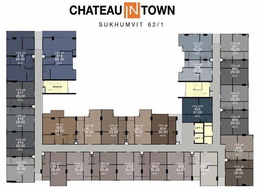 รูป Chateau In Town สุขุมวิท 62/1 1 นอน | ROI 7.69% ผู้เช่าถึง พ.ย. 2026 - U6684584 - รูปที่ 9/9
