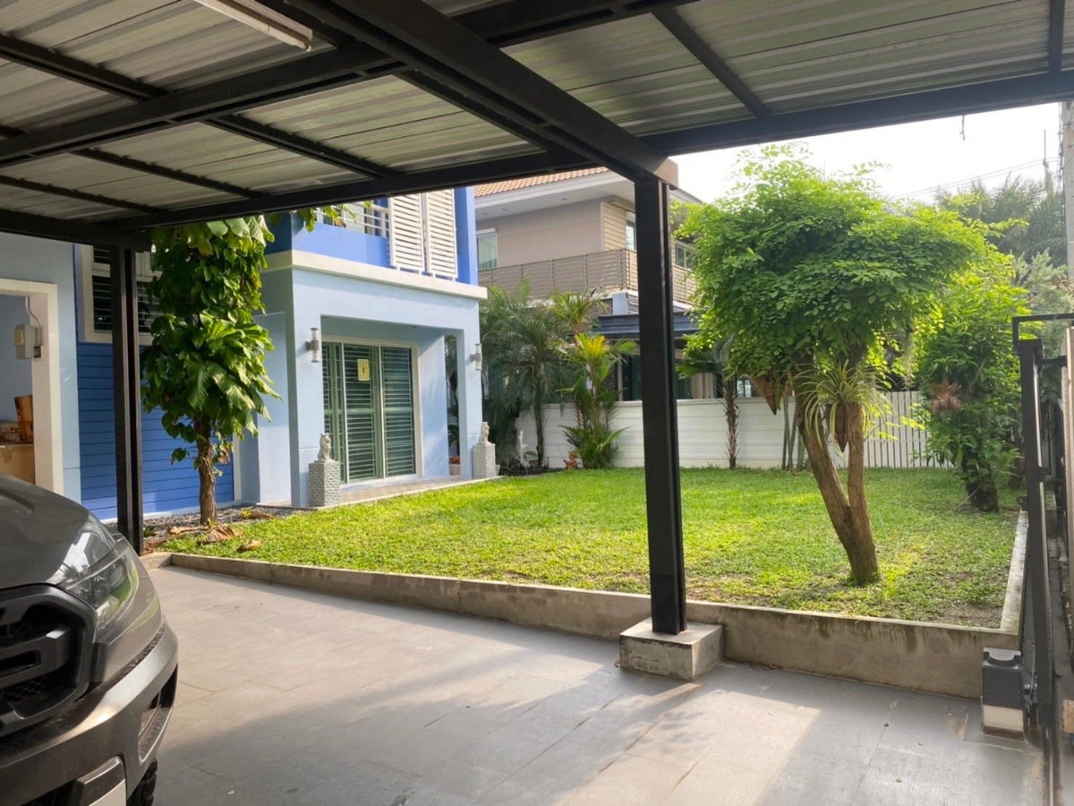 รูป บ้านเดี่ยว 2 ชั้น หมู่บ้านซีนเนอรี่ มหาชัย-พระราม 2-เอกชัย_83 ตร.ว จอดรถได้ถึง 4 คัน - รูปที่ 4/16