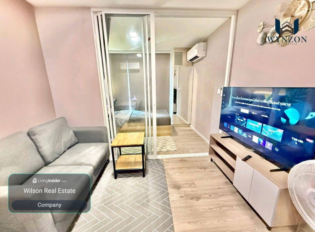 รูป 🏙️ ให้เช่า 𝗞𝗔𝗩𝗘 𝗧𝗢𝗪𝗡 𝗜𝗦𝗟𝗔𝗡𝗗 | 𝟮 𝗕𝗘𝗗𝗥𝗢𝗢𝗠𝗦 | 𝗖𝗢𝗥𝗡𝗘𝗥 𝗨𝗡𝗜𝗧 ✨ | ตึก G ชั้น 6 | 39 ตร.ม. | ใกล้ ม.กรุงเทพ รังสิต - รูปที่ 9/53