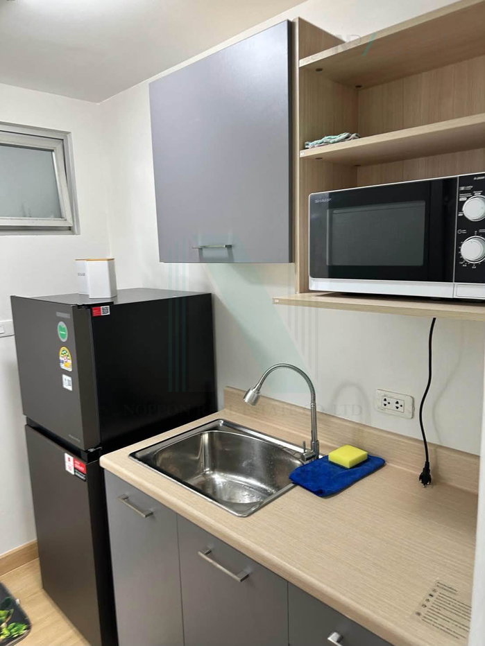 picture 📌 For Rent Condo DCONDO ONNUT - SUVARNABHUMI Building B, Floor 1,Studio, Room size 30 sqm - 6/8