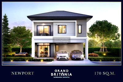 Houses for sale Bangkok : For Sale House , Grand Britania Wongwaen-Ramindra , Sam Wa Tawan Tok , Khlong Sam Wa , Bangkok , CX-174651 ✅ Live chat with us ADD LINE @connexproperty ✅