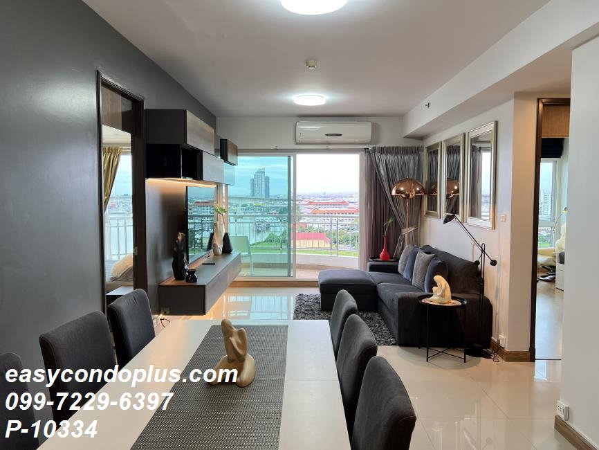 รูป 💥 [𝐏-𝟏𝟎𝟑𝟑𝟒] FOR RENT : Supalai River Resort วิวโค้งน้ำสุดอลังการ! ใกล้ BTS วงเวียนใหญ่ 𝟑𝟗,𝟎𝟎𝟎/ด. | Line ID @easycondoplus | 099-229-6397 - รูปที่ 7/17