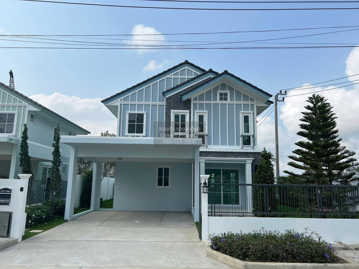 รูป ขายบ้าน  วิลลาจจิโอ 2 ศรีนครินทร์ - บางนา บางแก้ว บางพลี สมุทรปราการ CX-174404 ✅ ทักไลน์ @connexproperty ตอบทันที ทีมงานมืออาชีพ ✅ - รูปที่ 1/12