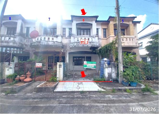 รูป ทาวน์เฮ้าส์ 18 ตร.วา บ้านบุศรินทร์ สันทราย เชียงใหม่ 1M - รูปที่ 1/35