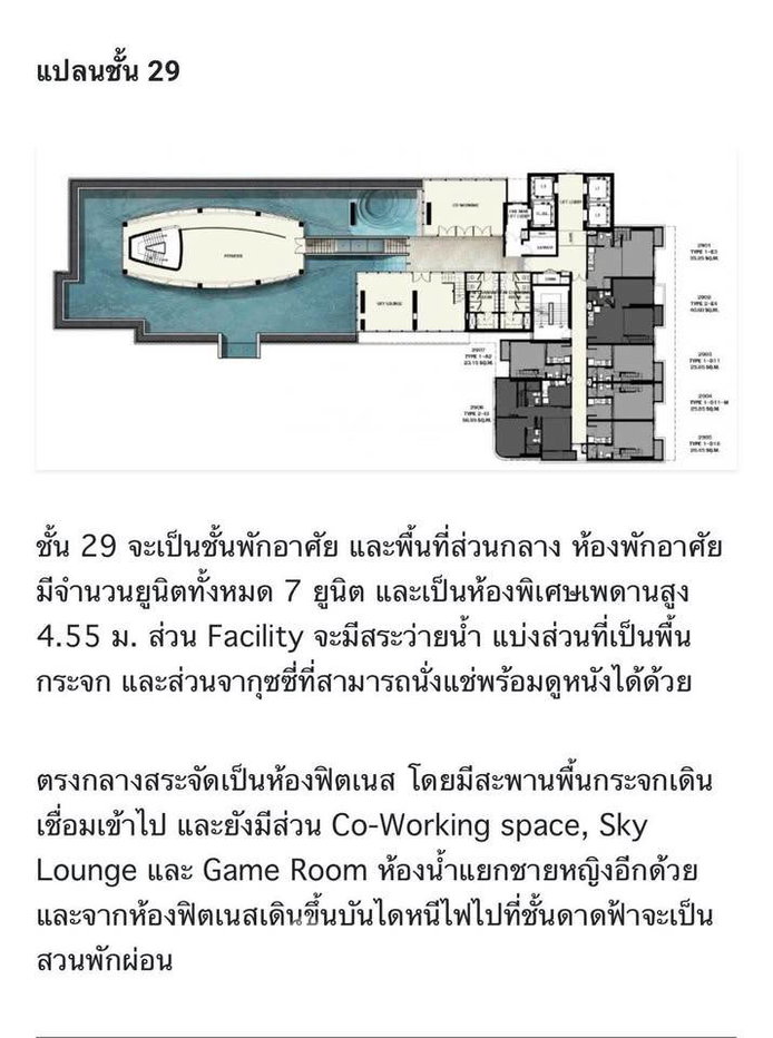 picture 29th-Floor 2-BR Tree Condo Ekamai Near BTS Ekkamai (ID 3227195) - 19/19