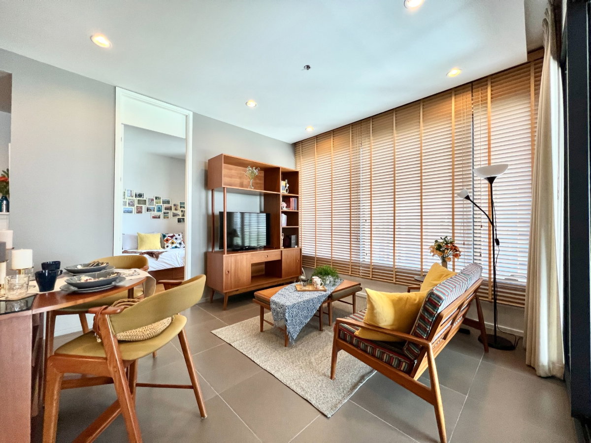 รูป คอนโด เอ็ม ลาดพร้าว 2ห้องนอน ห้องมุมวิวสวน เลี้ยงสัตว์ได้ - รูปที่ 10/15