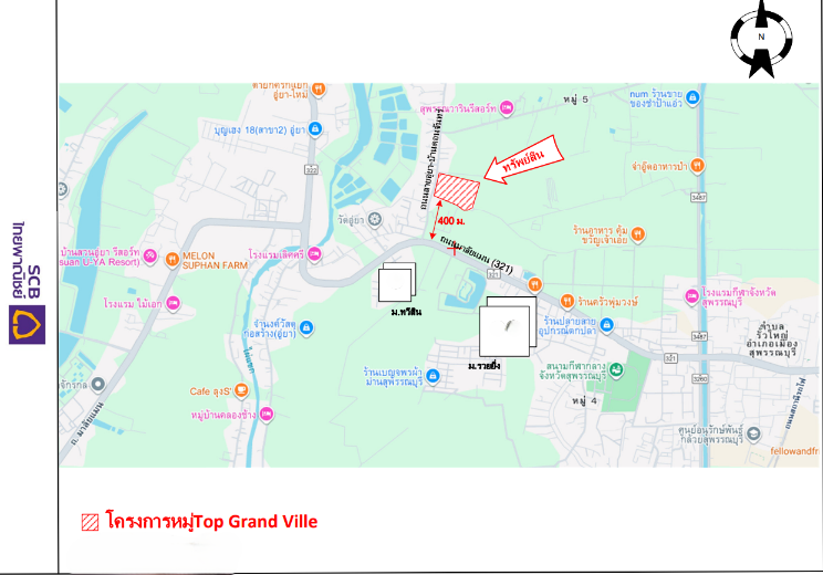 picture HOME 71.3 Sq.w. Muang Suphanburi Suphanburi for 4.7M - 1/9