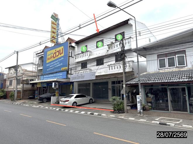 รูป อาคารพาณิชย์ 38 ตร.วา เมืองขอนแก่น ขอนแก่น 13M - รูปที่ 2/35