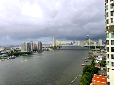 Condos for sale : RS7692 For Sale: Lumpini Riverside Rama 3 – Spacious high-floor unit