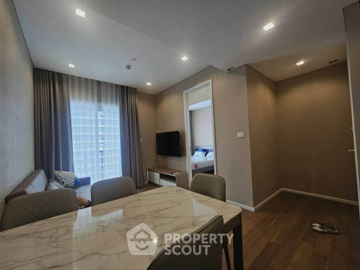 รูป ห้อง 1 ห้องนอน ชั้น 32 ที่ The Saint Residences ใกล้ MRT พหลโยธิน 100 เมตร (ID 3105067) - รูปที่ 1/7