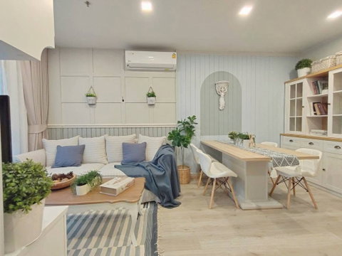For Rent !!  Metris Ladprao  | 32K. per month |  48 Sq.m.  2Beds1Bath  16th Floor  **Pet Friendly