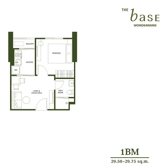 รูป 🐾 [Owner Post] ขายดาวน์เท่าทุน! THE BASE Wongsawang ชั้น 11 โซนเลี้ยงสัตว์ได้ ทิศไม่ร้อน ยินดีรับเอเจ้นท์ - รูปที่ 3/13