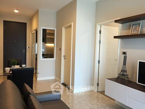 รูป คอนโด 1 ห้องนอน 46 ตร.ม. ชั้น 19 โครงการ The Crest Sukhumvit 34 ใกล้ BTS ทองหล่อ 200 ม. (ID 825709) - รูปที่ 3/6