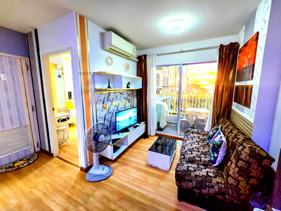 คอนโดให้เช่า : 1 Bedroom Condo for Rent The Trust South Pattaya