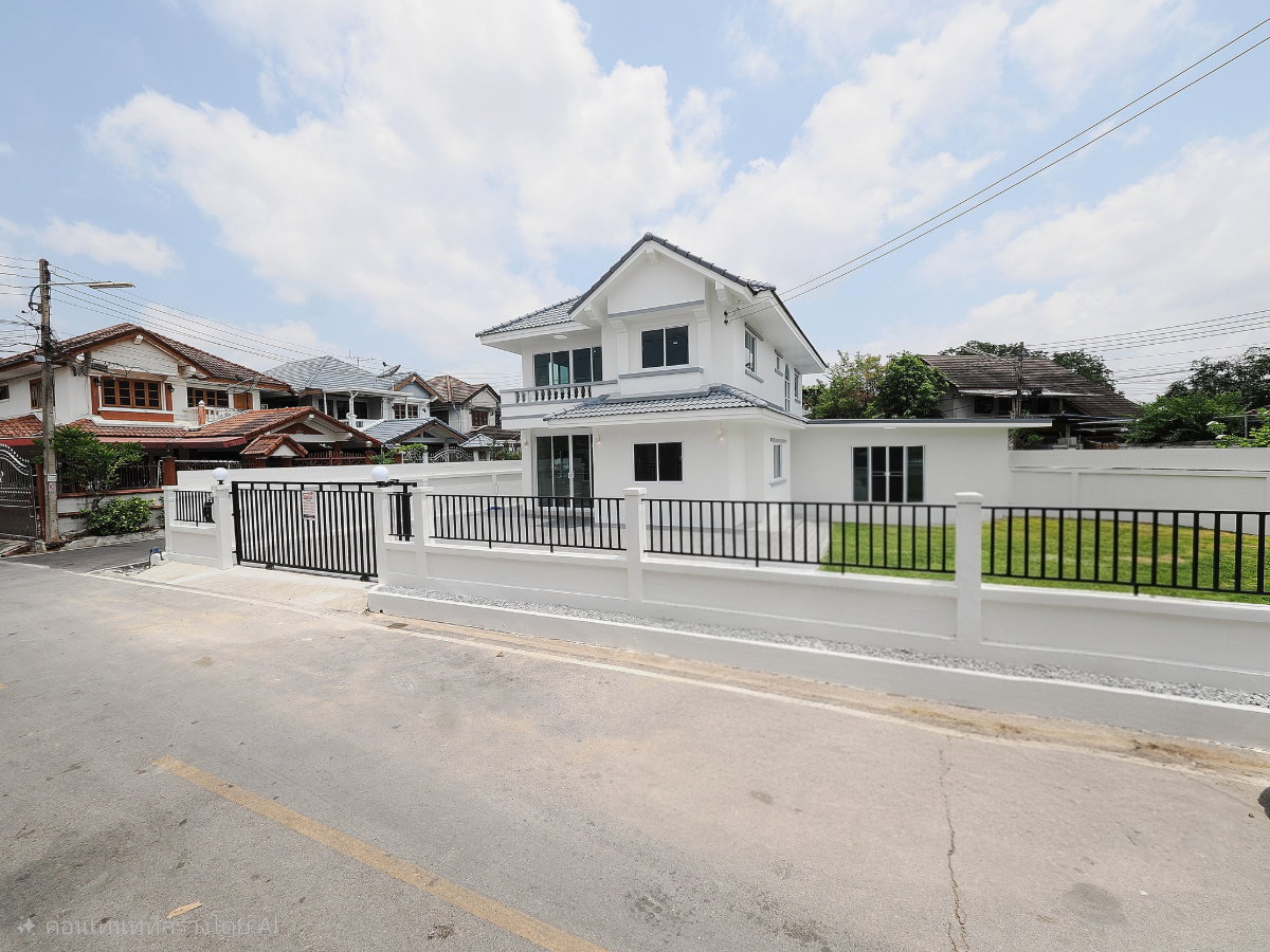 รูป ขายราคาพิเศษ บ้านเดี่ยว 2 ชั้น ม.เบญจทรัพย์นคร ขนาด 126.1 ตร.ว  6 นอน 2 น้ำ บ้านหลังใหญ่ เนื้อที่กว้าง ทำเลดีมาก เข้าอยู่ได้ทันที [เอกชัย-พระราม2] - รูปที่ 2/69