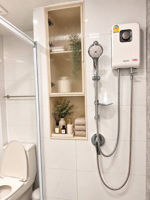 รูป ให้เช่า >>Atmoz Oasis Onnut l วิวสระสวยที่สุด 1ห้องนอน 28 SQM. l ตกแต่งสวยพร้อมเครื่องใช้ไฟฟ้า - รูปที่ 11/11