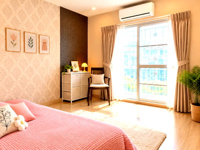 ขายคอนโด : ขายคอนโด 2 ห้องนอน 66 ตร.ม. เฟอร์ครบ พร้อมอยู่ The Parkland Srinakarin ชั้น 3 ตึก B