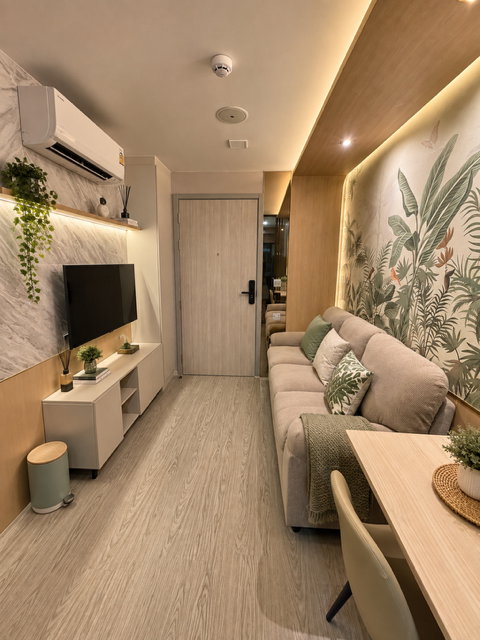 รูป ให้เช่า >>Atmoz Oasis Onnut l วิวสระสวยที่สุด 1ห้องนอน 28 SQM. l ตกแต่งสวยพร้อมเครื่องใช้ไฟฟ้า - รูปที่ 4/11