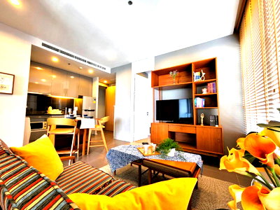 คอนโดให้เช่า : คอนโด เอ็ม ลาดพร้าว 2ห้องนอน ห้องมุมวิวสวน เลี้ยงสัตว์ได้