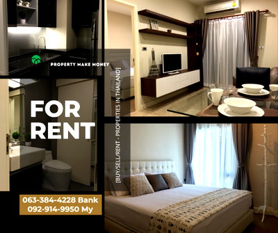 คอนโดให้เช่า : 👑 คอนโดหรูสไตล์ Luxury Modern ติด BTS ทองหล่อ - The Crest Sukhumvit 34 ห้องสวย ไซส์ใหญ่ 50 ตร.ม. ชั้น 15+