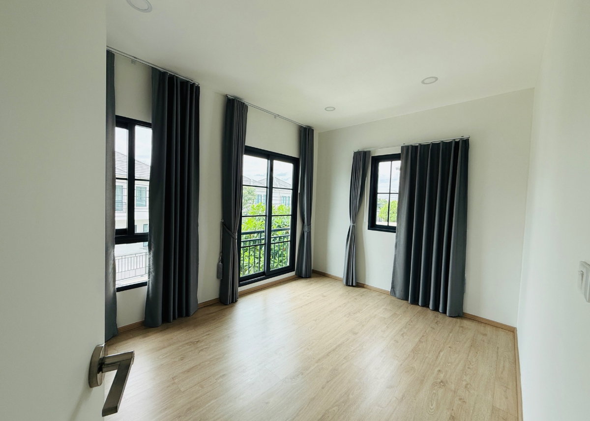รูป RDA086🏡ให้เช่า The Astoria ราชพฤกษ์–รัตนาธิเบศร์ | บ้านแฝดสไตล์ยุโรป 3 ห้องนอน💚 - รูปที่ 5/8