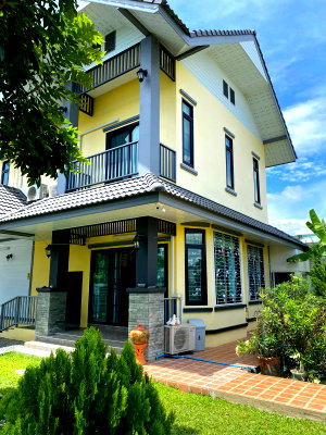 เช่าบ้านเดี่ยว เชียงใหม่ : 🏡 บ้านเดี่ยว 2 ชั้นให้เช่า พื้นที่กว้าง ทำเลสันป่าตอง ใกล้โรงเรียนนานาชาติ | 4 ห้องนอน | 25,000 บาท/เดือน  #ASPT-H0034