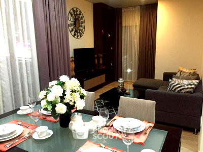 Condos for rent : 200m To BTS Phrom Phong | 2-BR Noble Refine Prompong (ID 2834590)
