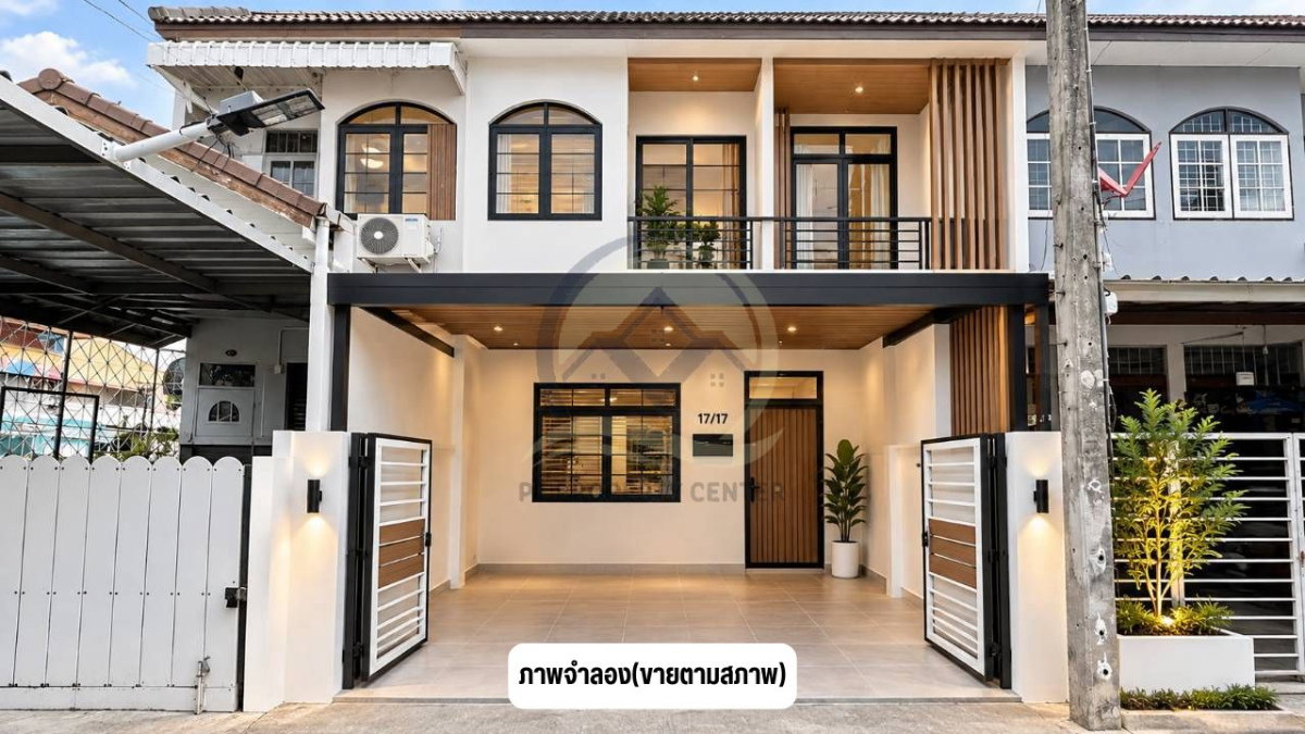 รูป ทาวน์โฮม 2 ชั้น ซอยรามอินทรา 43 ถนนรามอินทรา บางเขน บ้านเปล่าพร้อมอยู่ ใกล้รถไฟฟ้า เข้าซอยไม่ลึก เดินทางสะดวก - รูปที่ 2/15