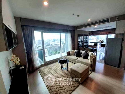 Condos for rent : 17th-Floor 2-BR Life Ratchadapisek Near MRT Huai Khwang (ID 2834934)