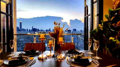 Condos for rent : 2-BR Condo at A Space ID Asoke Ratchada near MRT Phra Ram 9 (ID 2883728)