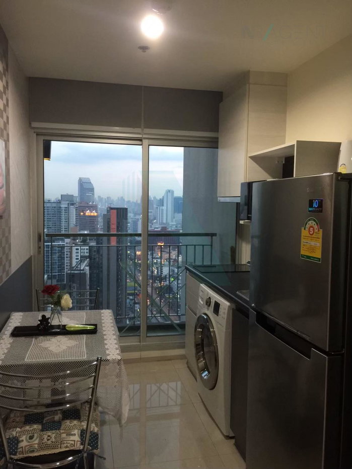 รูป 🚩 ให้เช่าคอนโด ไลฟ์ รัชดาภิเษก อาคาร 1 ชั้น 35 1 ห้องนอน ขนาด 31 ตรม ใกล้ โรบินสัน - รูปที่ 8/8