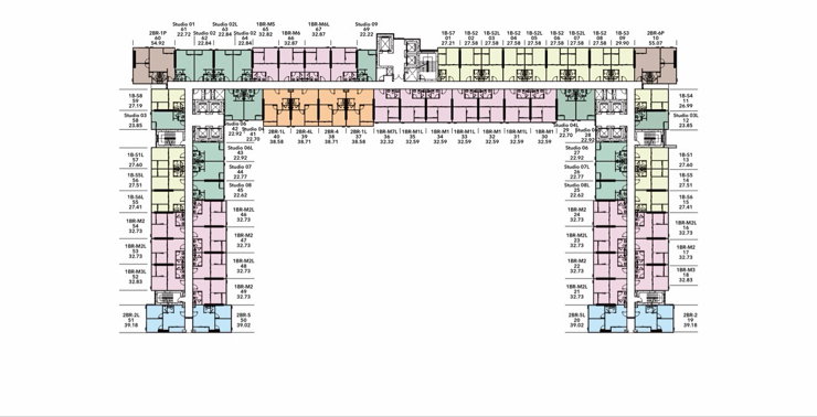 รูป 🏙️✨ ให้เช่าคอนโด เดอะ ลิฟวิ่น รามคำแหง ชั้น 10 A 1 ห้องนอน ขนาด 23 ตรม. ใกล้ The mall บางกะปิ - รูปที่ 14/14