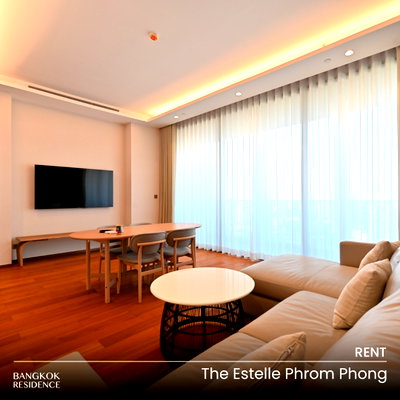 คอนโดให้เช่า : เช่าคอนโด 💎 The Estelle Phrom Phong 2นอน 102.16ตร.ม. 160k ✨ ห้องขนาดใหญ่ 