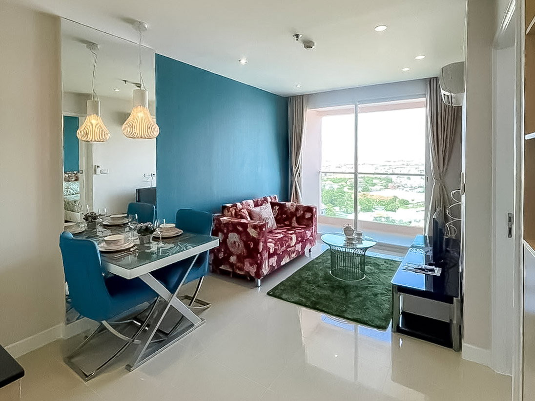 รูป 1 Bed Condo for Sale Grande Caribbean Condo Pool View - รูปที่ 2/6