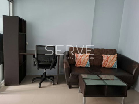 1 Bed Large Room City View Fully Furnised Good Location Close To MRT Phra Ram 9 400 m. @ Aspire Rama 9