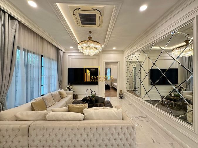 5-bed house for rent, 548 sqm, 182 sq wah, Baan Sansiri Pattanakarn