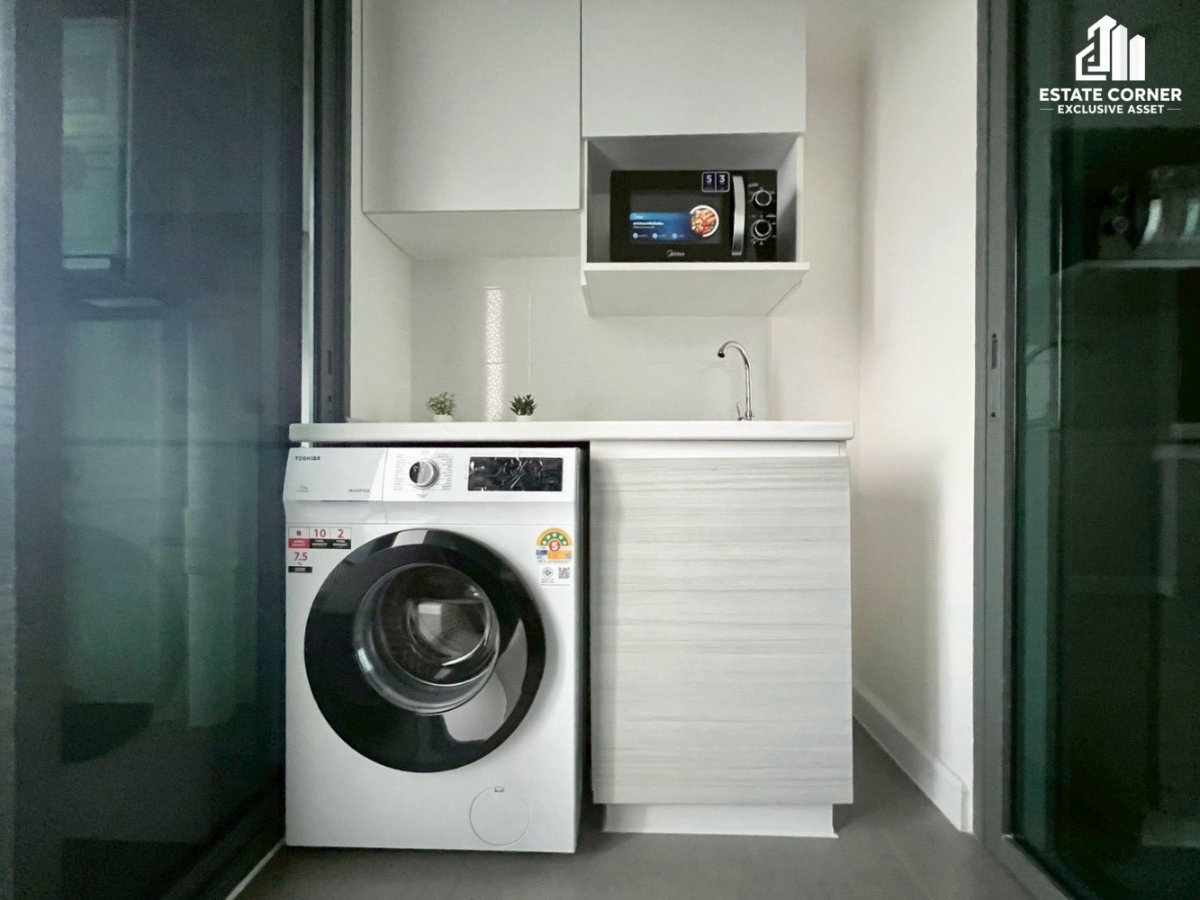 รูป คอนโด METRO SKY ประชาชื่น ชั้นที่ 21 ห้องใหญ่ วิวสูง 2 ห้องนอน 1 ห้องน้ำ ติด MRT บางซ่อน (คอนโดติดรถฟ้าสายสีม่วง) 59.22 ตรม เฟอร์ครบ - รูปที่ 4/7