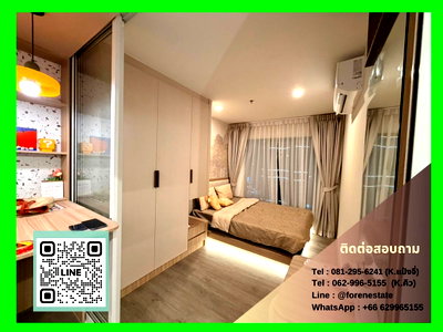 Condos for rent : Starting 9k only!! For Rent 🔥 Regent Home Wutthakat 🚝BTS Wutthakat only 150 Meters : Fully furnished now!!!