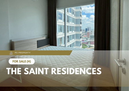 ขายด่วน 📍 The Saint Residences📍 เฟอร์นิเจอร์ และ เครื่องใช้ไฟฟ้าครบ ใกล้ BTS ห้าแยกลาดพร้าว