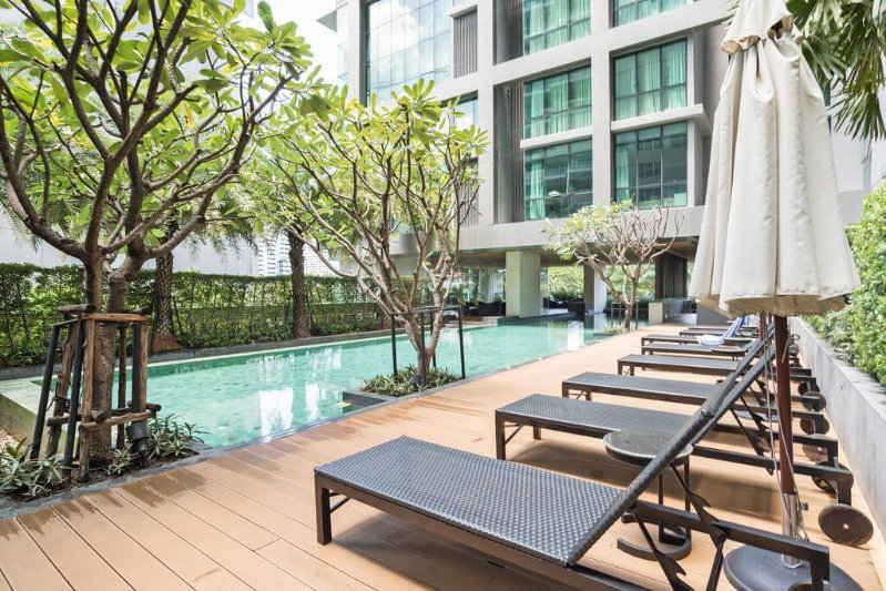 รูป ยูนิตมุม rare item ใจกลางอโศก! ขาย The Room สุขุมวิท 21 ห้องมุม 52 ตร.ม. ชั้น 18 มีอ่างอาบน้ำ ติด รร.วัฒนาฯ ตรงข้าม GMM - รูปที่ 11/13