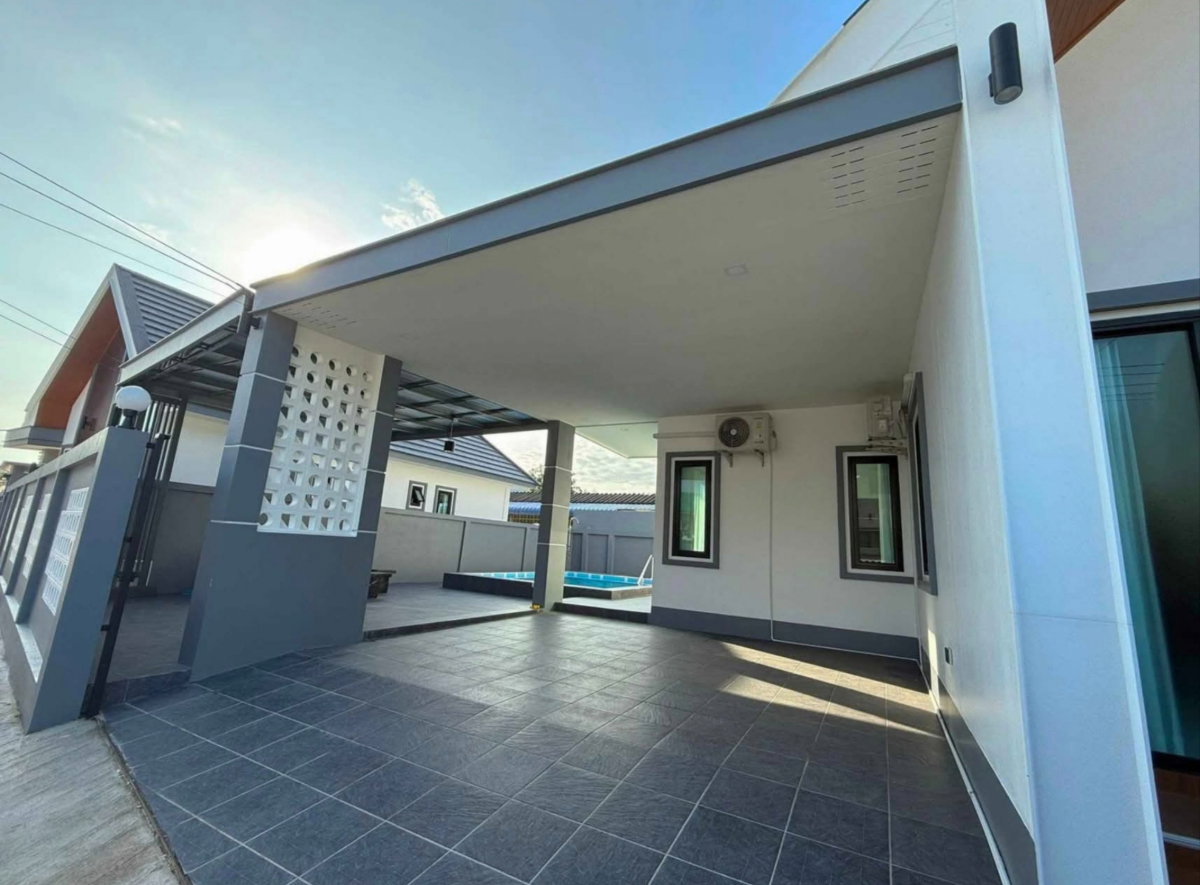 รูป ให้เช่า Pool Villa รายเดือน บางละมุง ใกล้พัทยา โครงการบ้านปัณณ์สุข 3 - รูปที่ 7/9
