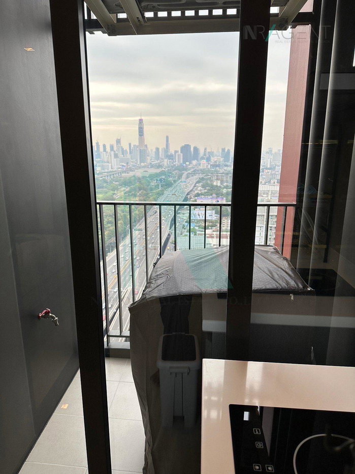 รูป ให้เช่า ไลฟ์ อโศก ไฮป์ STUDIO ชั้น 34  อาคาร 1 ใกล้ MRT พระราม 9 - รูปที่ 7/8