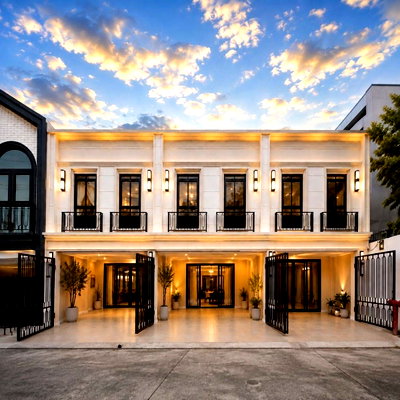 Houses for sale Fortune Town : #HHR110 3-Story Townhome for Sale: 3 bedrooms, 4 bathrooms 📍 Sukhumvit 71 | Pridi Banomyong 42 