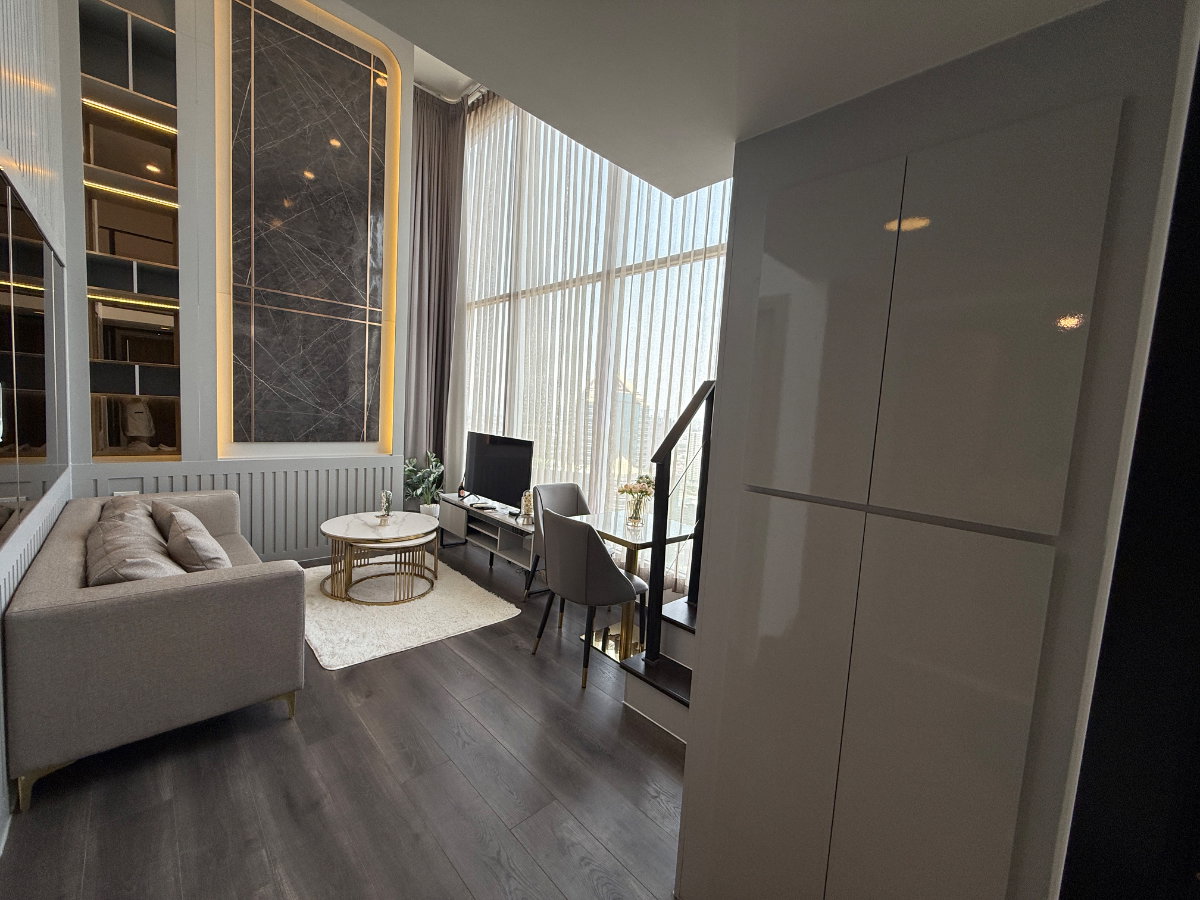 รูป 🏙Duplex คอนโด 2 ชั้น2 นอน🔥Knightsbridge space รัชโยธิน🔥📸Video✅🚅 ติด BTS พหลโยธิน 24 และ Major รัชโยธิน☎️Tel/What app:0917061999,0938979669 คุณกวา - รูปที่ 24/24