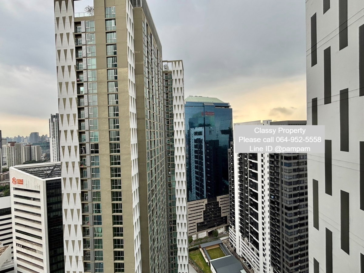 รูป ให้เช่าคอนโด : โนเบิล รีวอล์ฟ รัชดา1 1ห้องนอน ชั้นสูง เฟอร์ครบ ติดMRTศูนย์วัฒนธรรม ราคาพิเศษ 14,000 บาทเท่านั้น 🔥🔥🔥(Noble Revolve Ratchada1) - รูปที่ 24/25