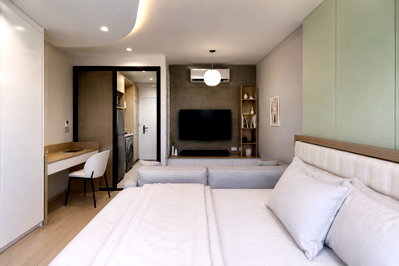 Condos for sale : For Sale Rimnam Mansion Condo near Chiang Mai University (ID:1343CS)