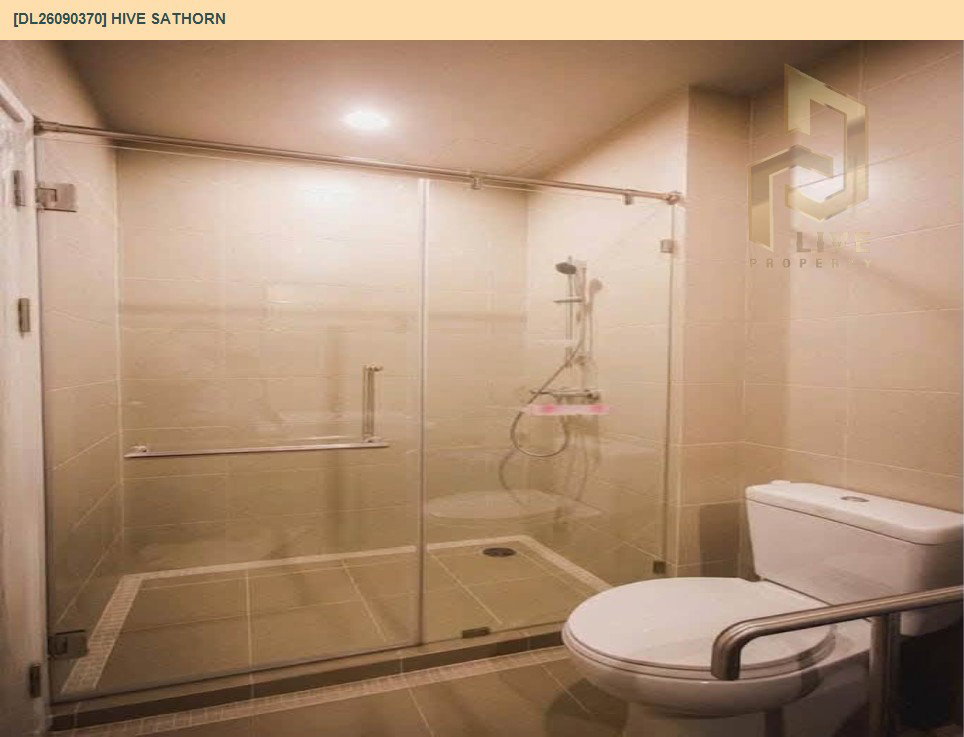 รูป DL26090370 ให้เช่าคอนโด ไฮฟ์ สาทร (Hive Sathorn) ใกล้ BTS กรุงธนบุรี พร้อมเข้าอยู่ โทรด่วน 0638692663 LineID @952jdxxk - รูปที่ 10/10